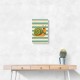 Snail in Summer Stripes