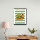 Snail in Summer Stripes