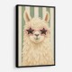 Llama With Star Glasses