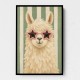 Llama With Star Glasses