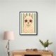 Llama With Star Glasses