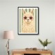 Llama With Star Glasses