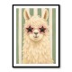 Llama With Star Glasses