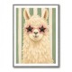 Llama With Star Glasses