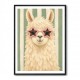 Llama With Star Glasses