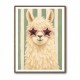 Llama With Star Glasses