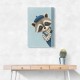 Raccoon Side Portrait