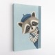 Raccoon Side Portrait