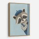 Raccoon Side Portrait