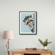 Raccoon Side Portrait