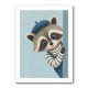 Raccoon Side Portrait