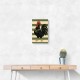 Rooster Striped Poster