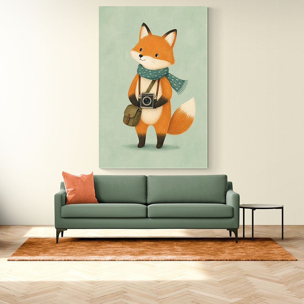 Fox With Camera