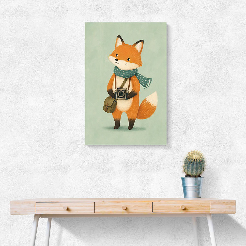 Fox With Camera