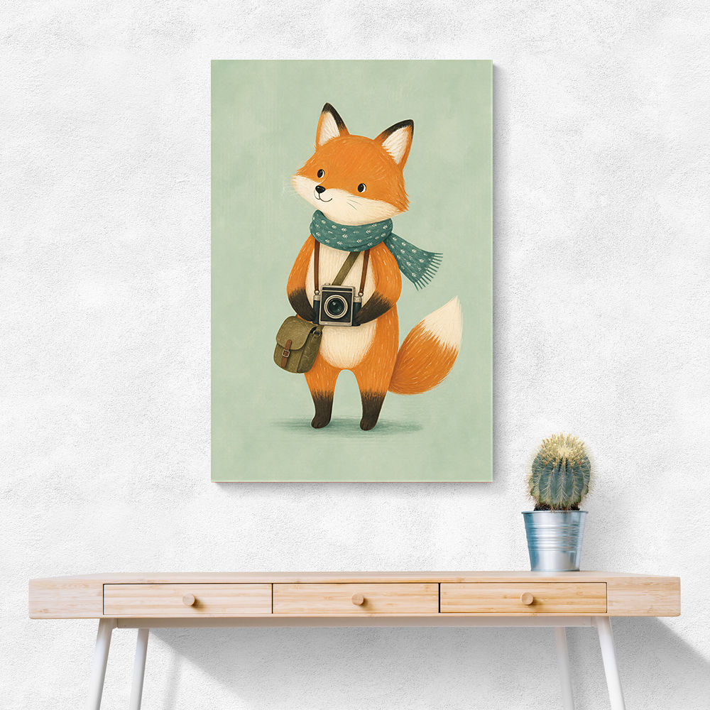 Fox With Camera