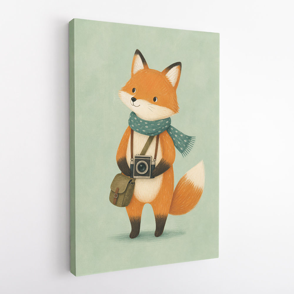 Fox With Camera