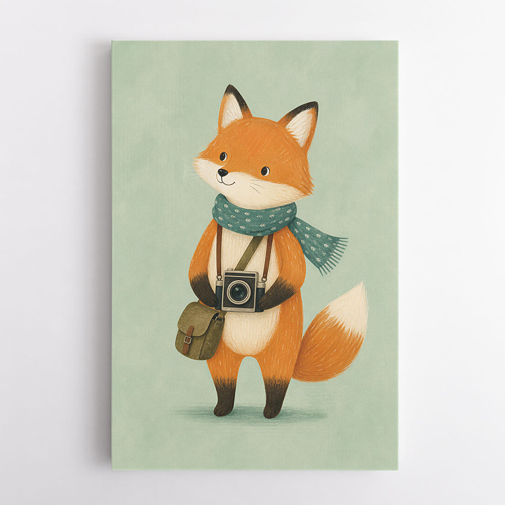 Fox With Camera