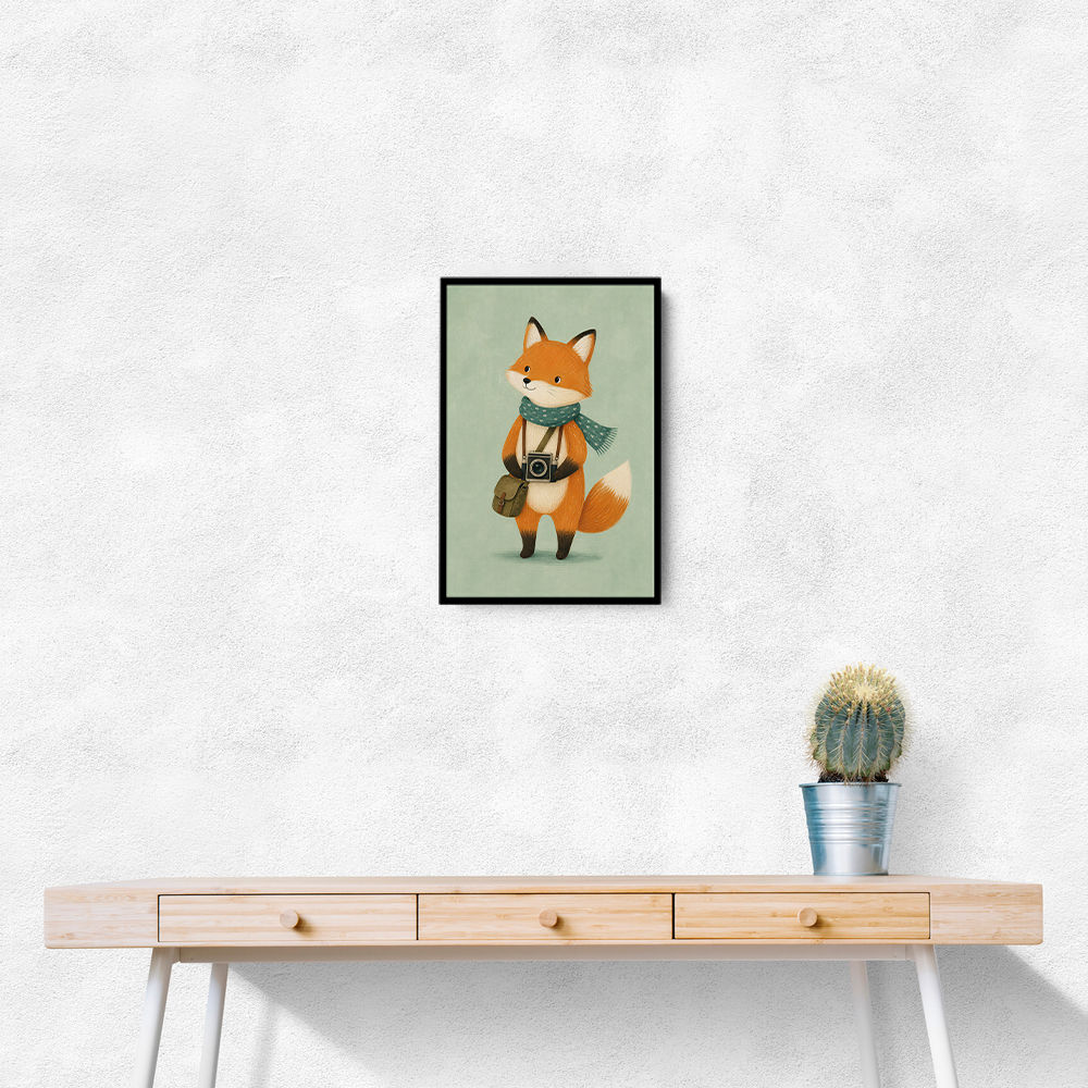Fox With Camera