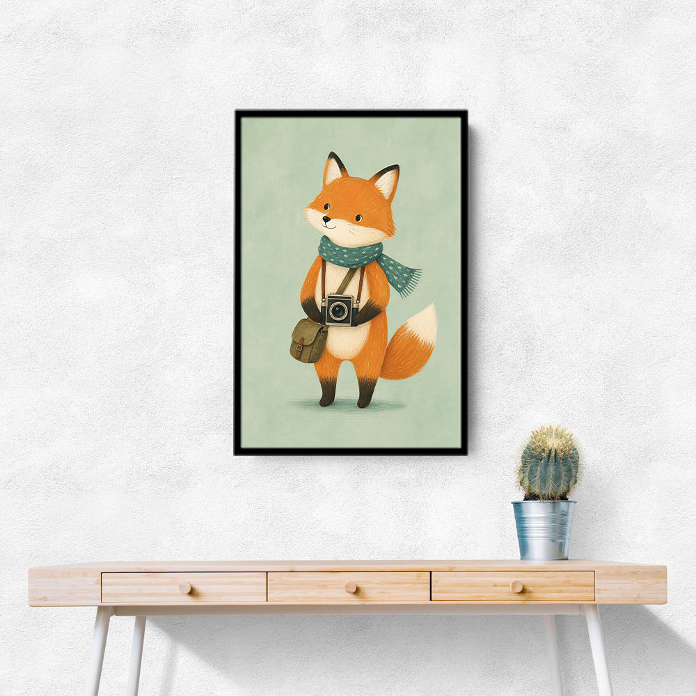 Fox With Camera