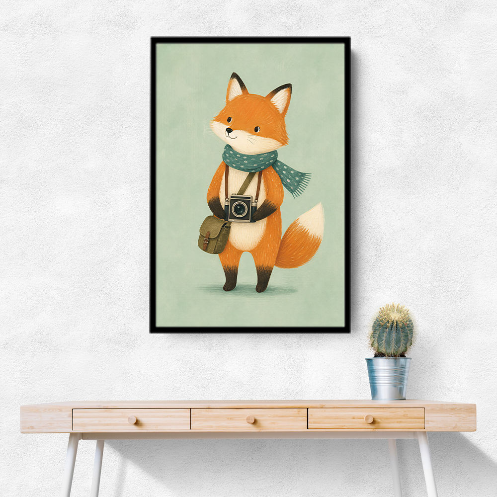 Fox With Camera