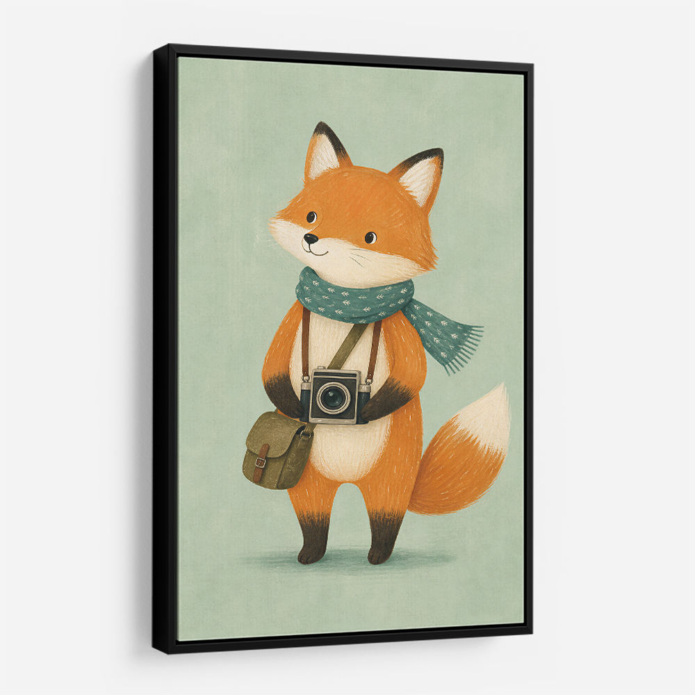 Fox With Camera