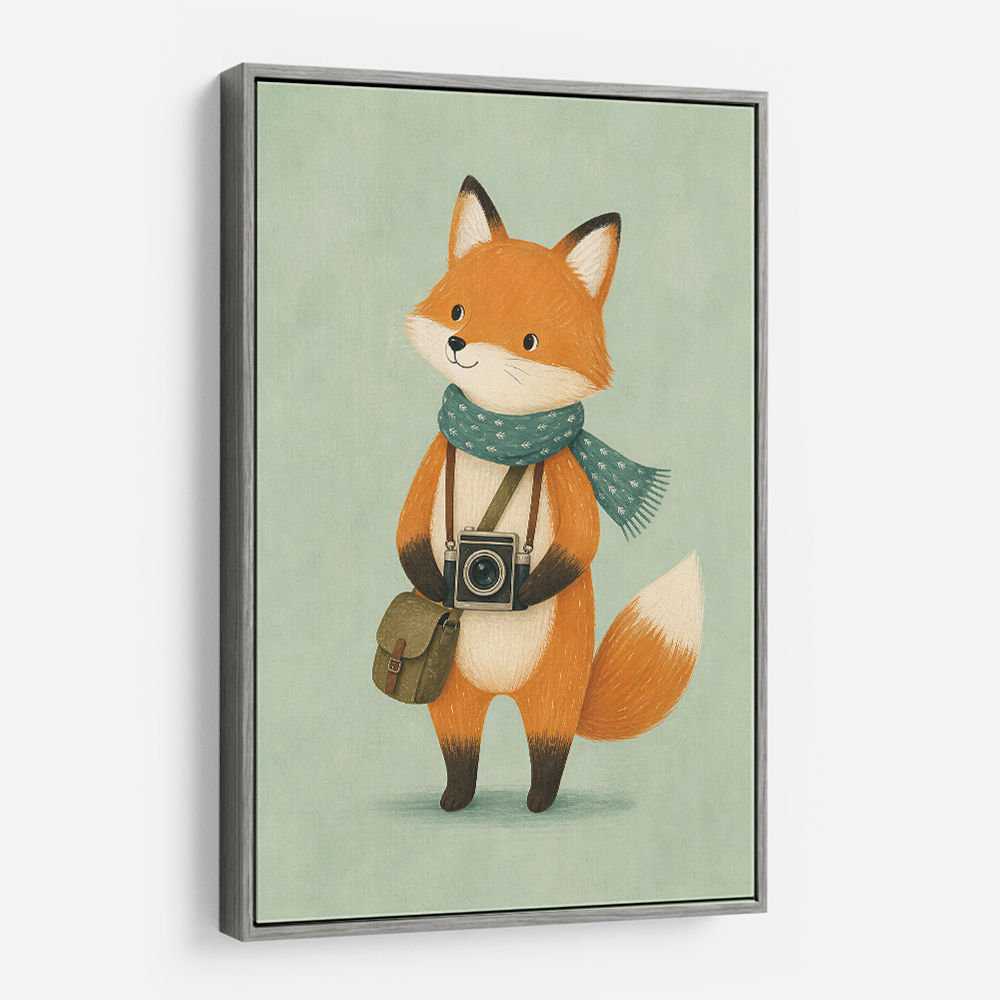 Fox With Camera