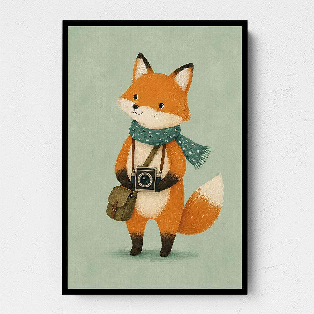 Fox With Camera