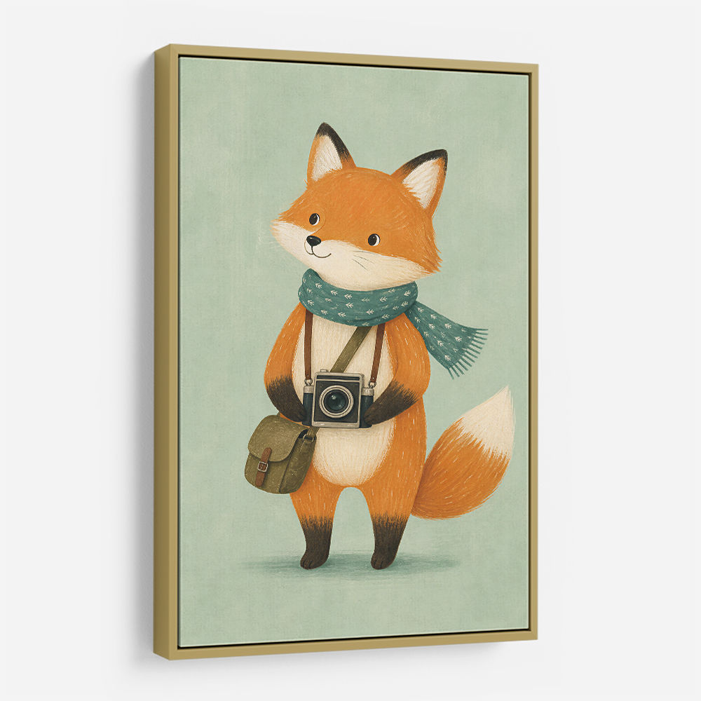 Fox With Camera
