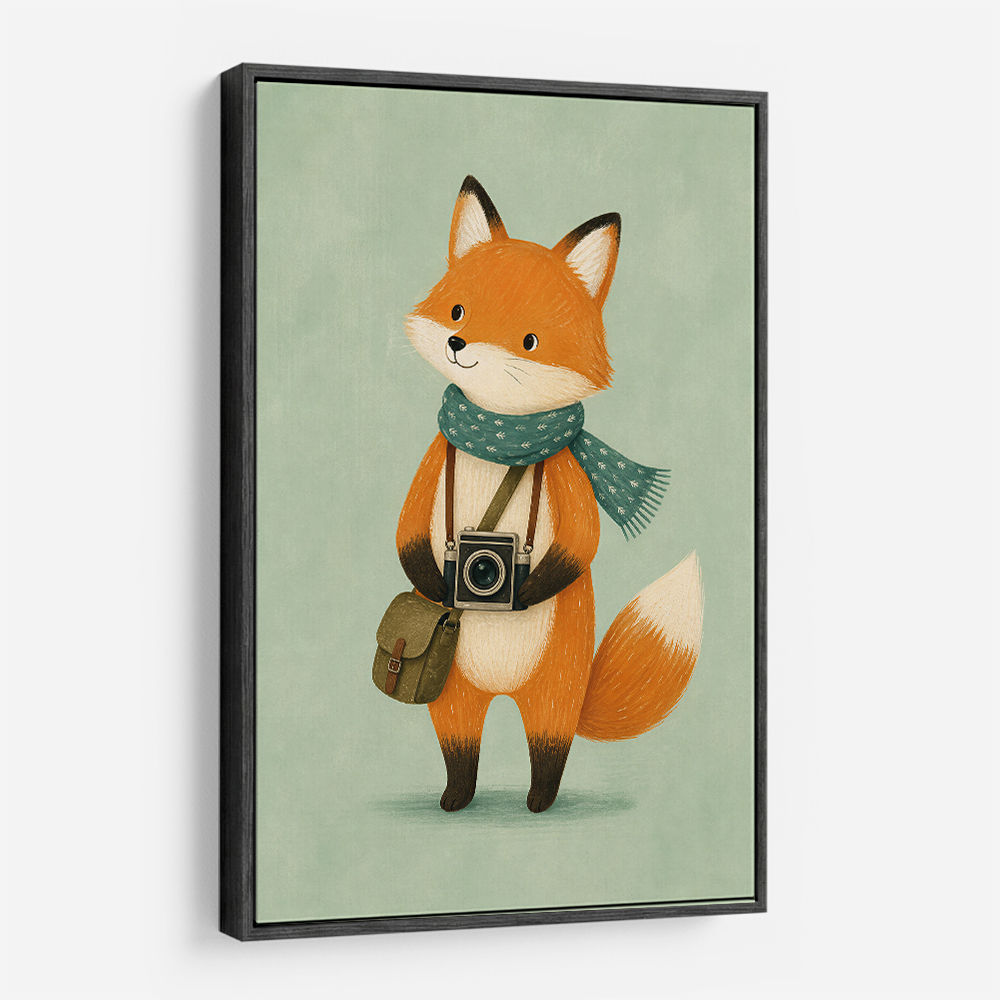 Fox With Camera