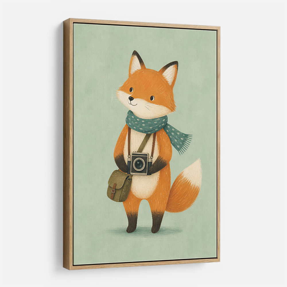 Fox With Camera