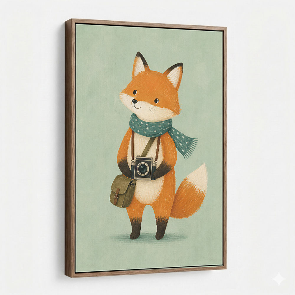 Fox With Camera