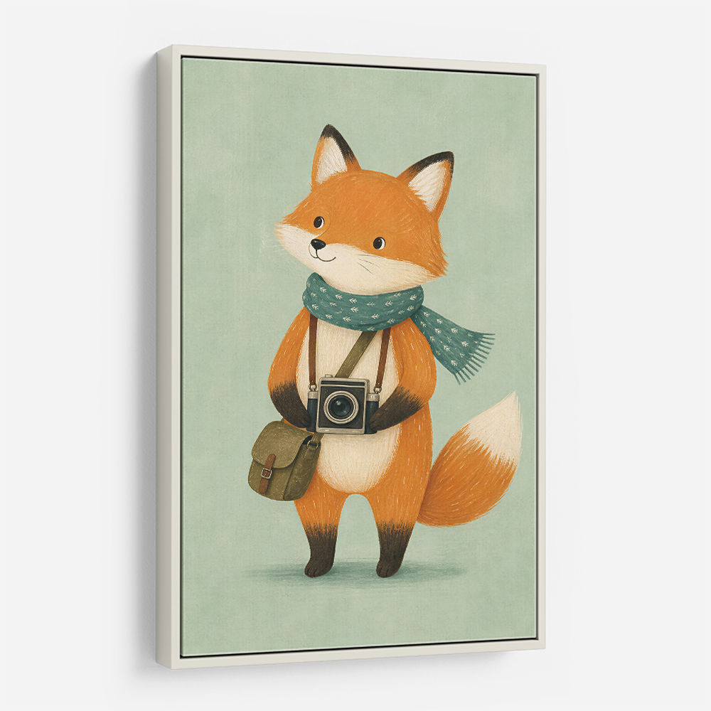 Fox With Camera
