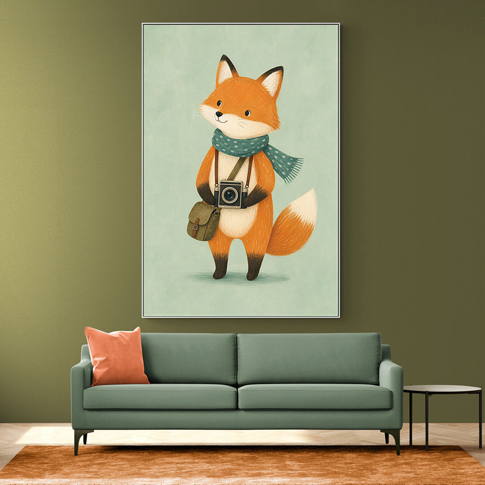 Fox With Camera