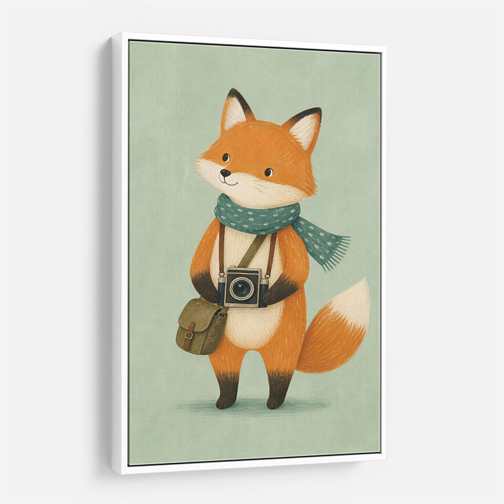 Fox With Camera