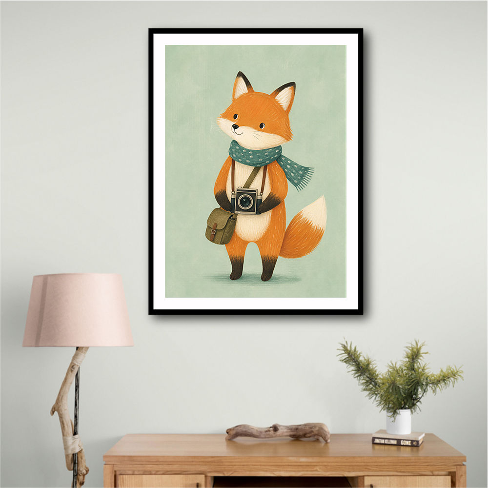 Fox With Camera
