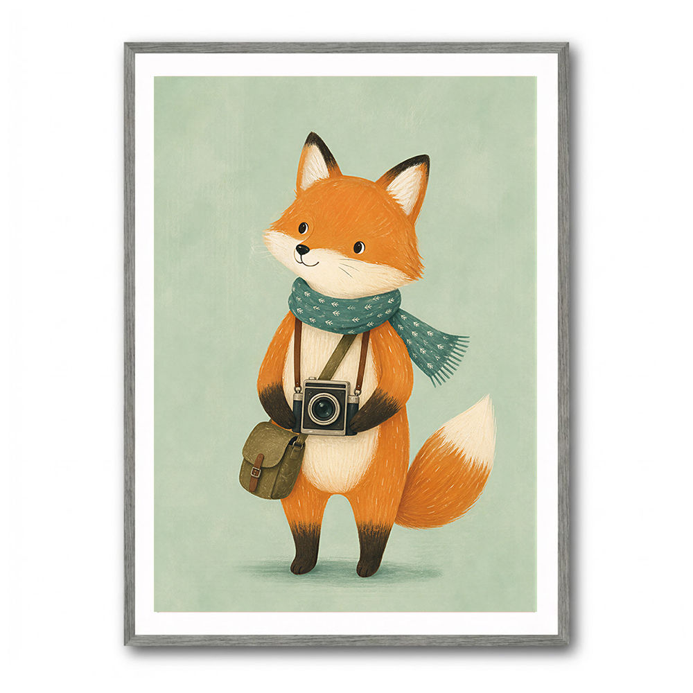 Fox With Camera