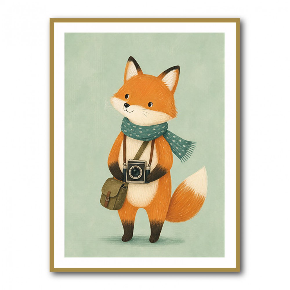 Fox With Camera