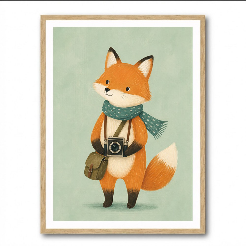 Fox With Camera