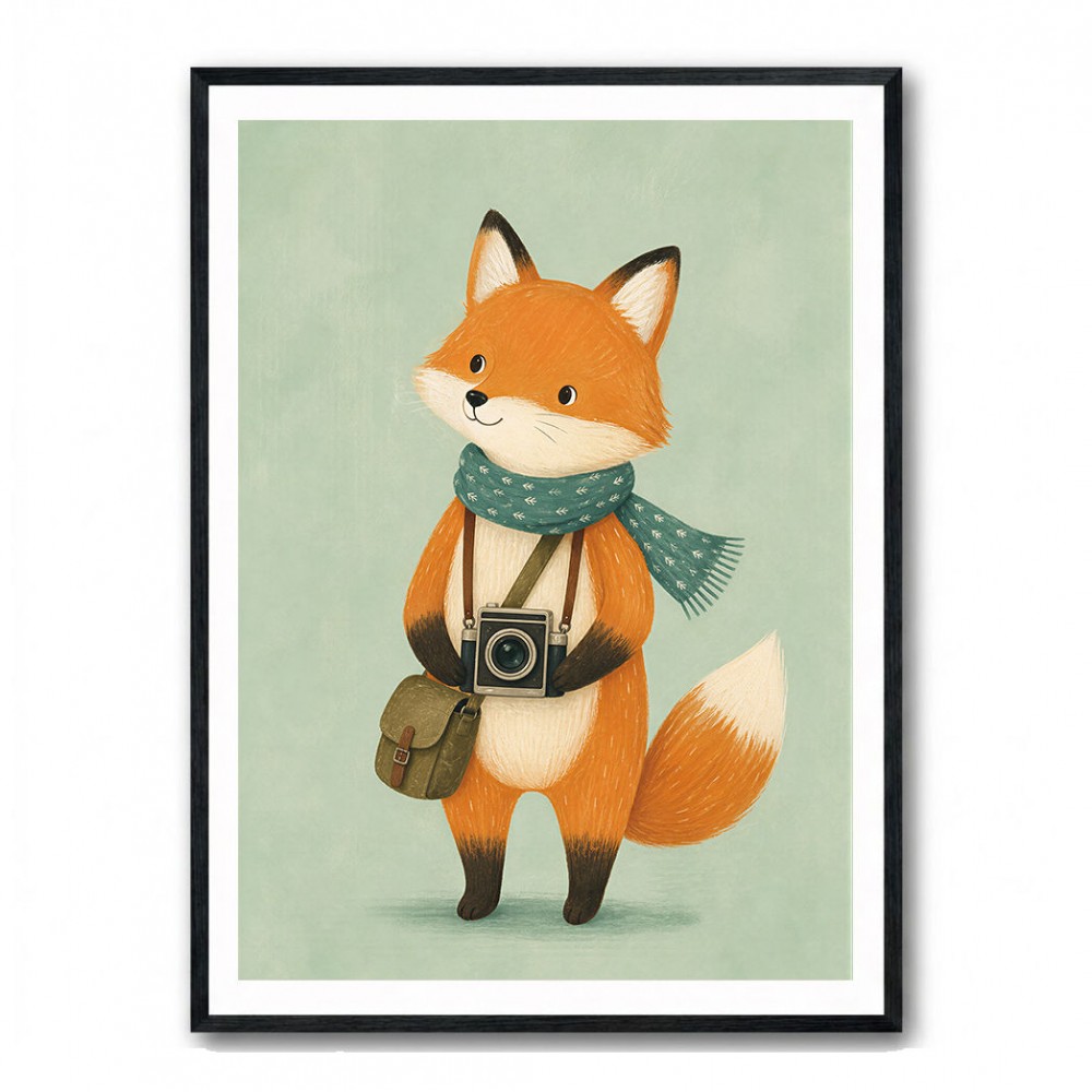 Fox With Camera