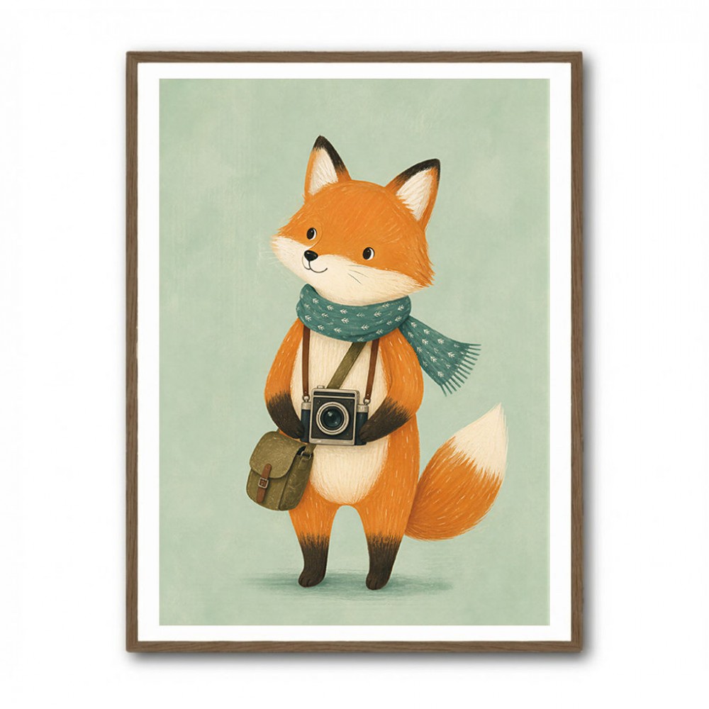 Fox With Camera