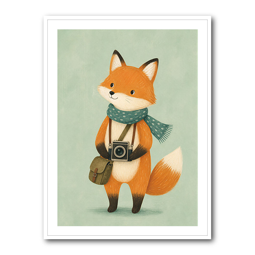 Fox With Camera
