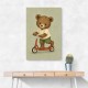 Bear on Scooter
