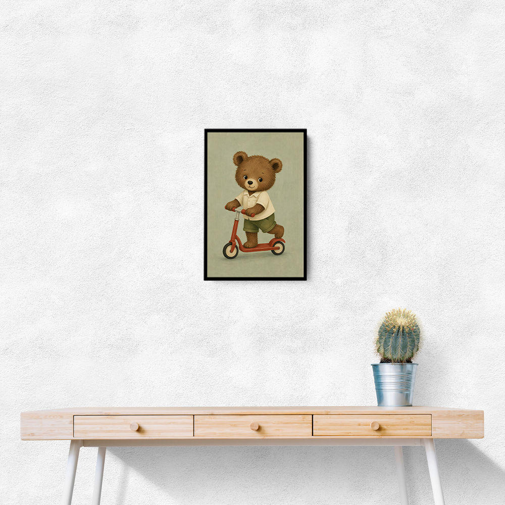 Bear on Scooter