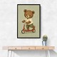Bear on Scooter