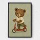 Bear on Scooter