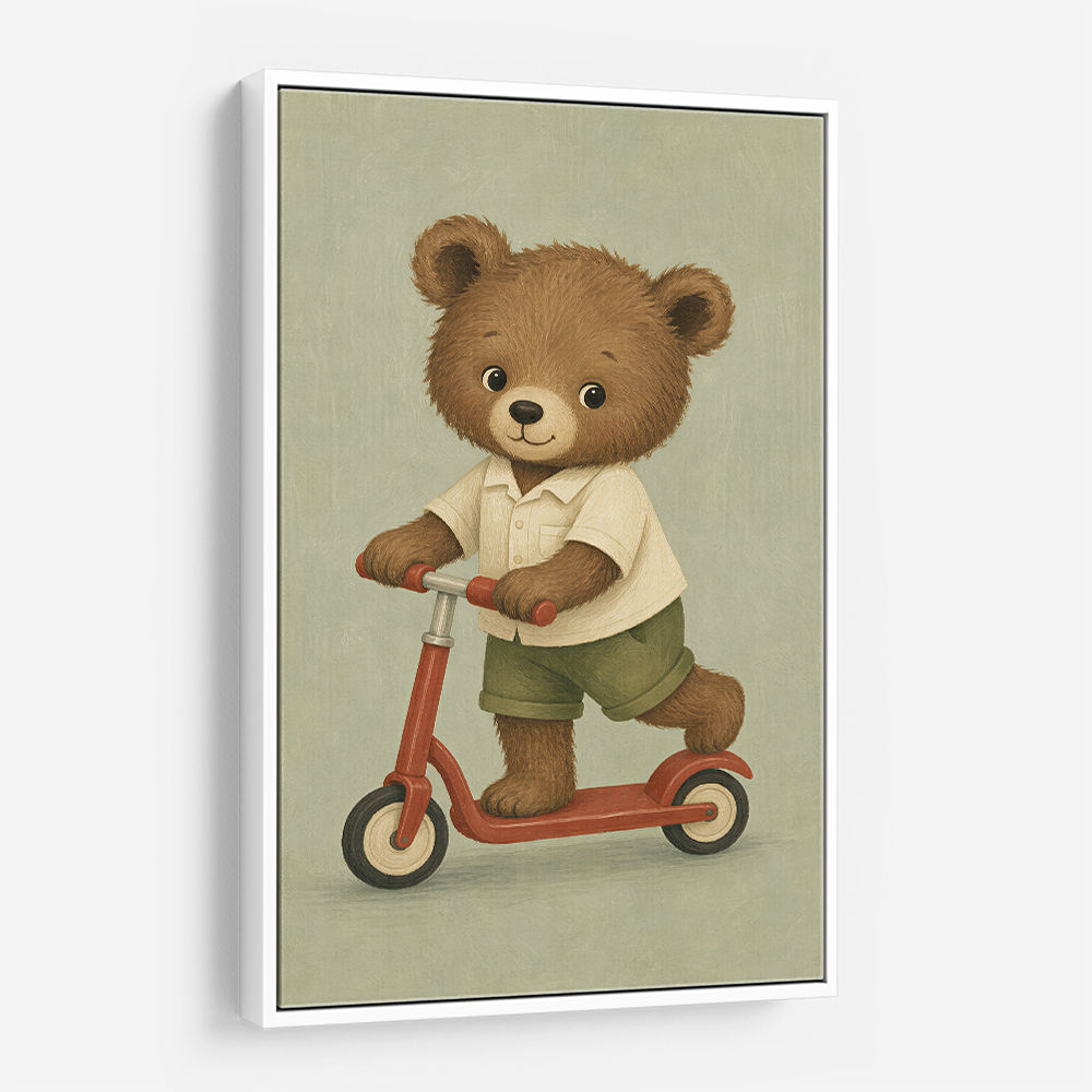 Bear on Scooter