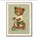 Bear on Scooter