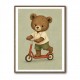 Bear on Scooter