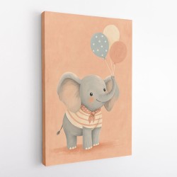Elephant With Balloons