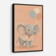 Elephant With Balloons